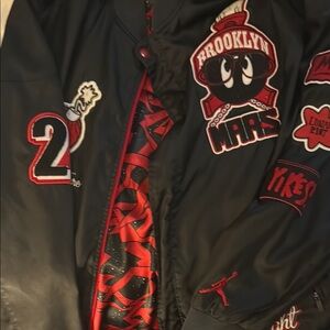Brooklyn Mars Black and Red Jacket